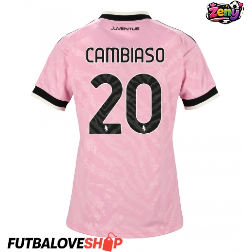 Dres Juventus Andrea Cambiaso #20 Preč pre Ženy 2026-27 Krátky Rukáv